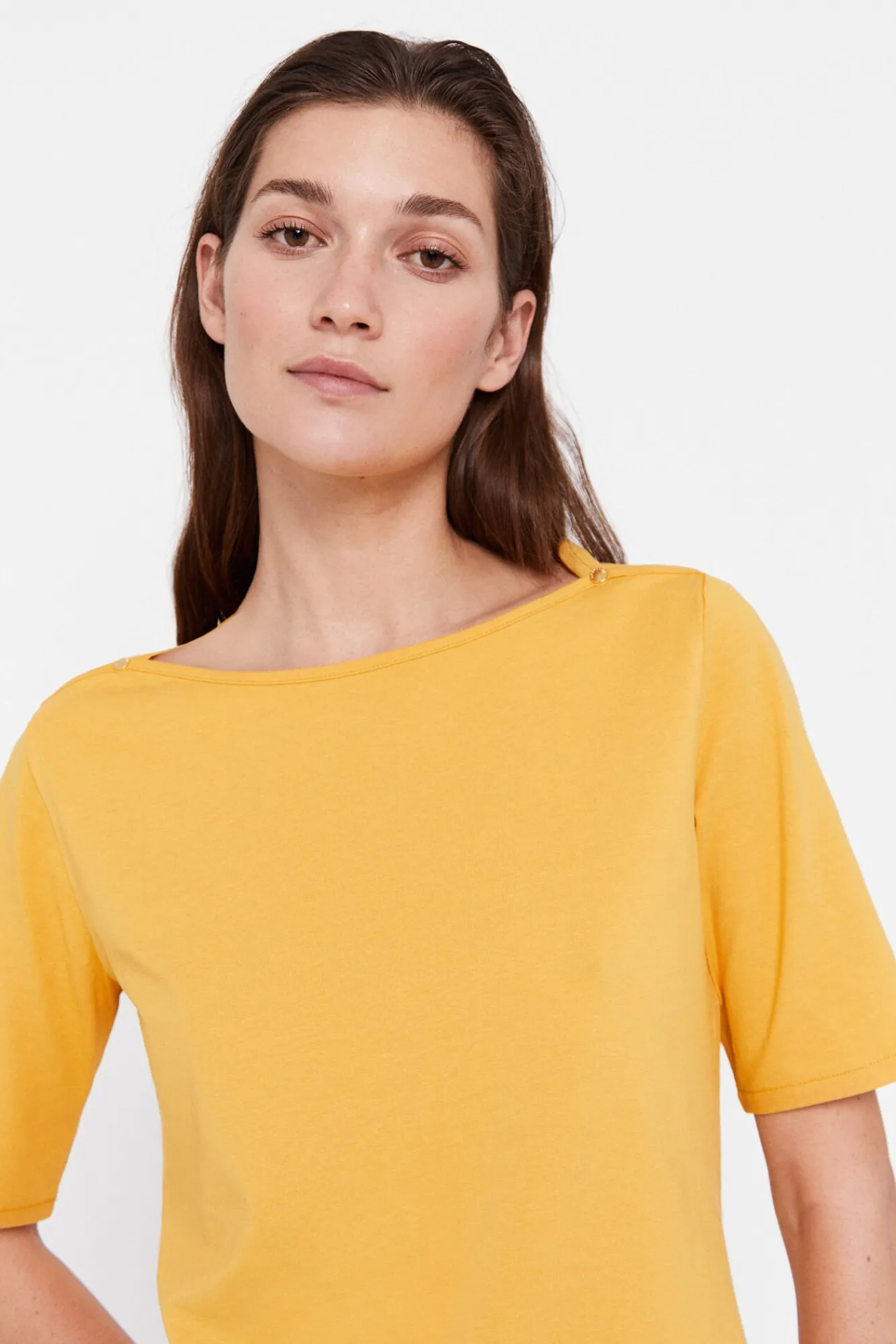 Camiseta Basica Escote Barco^Cortefiel Sale