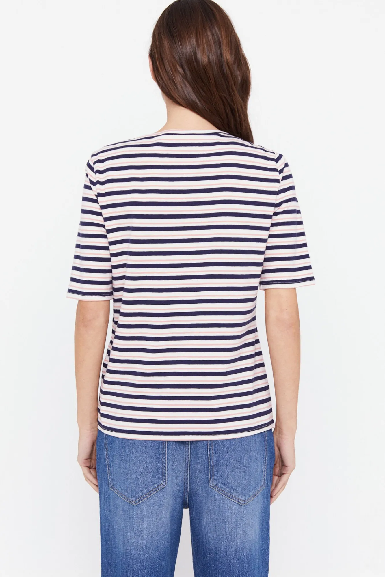 Camiseta Basica Escote Barco^Cortefiel Cheap