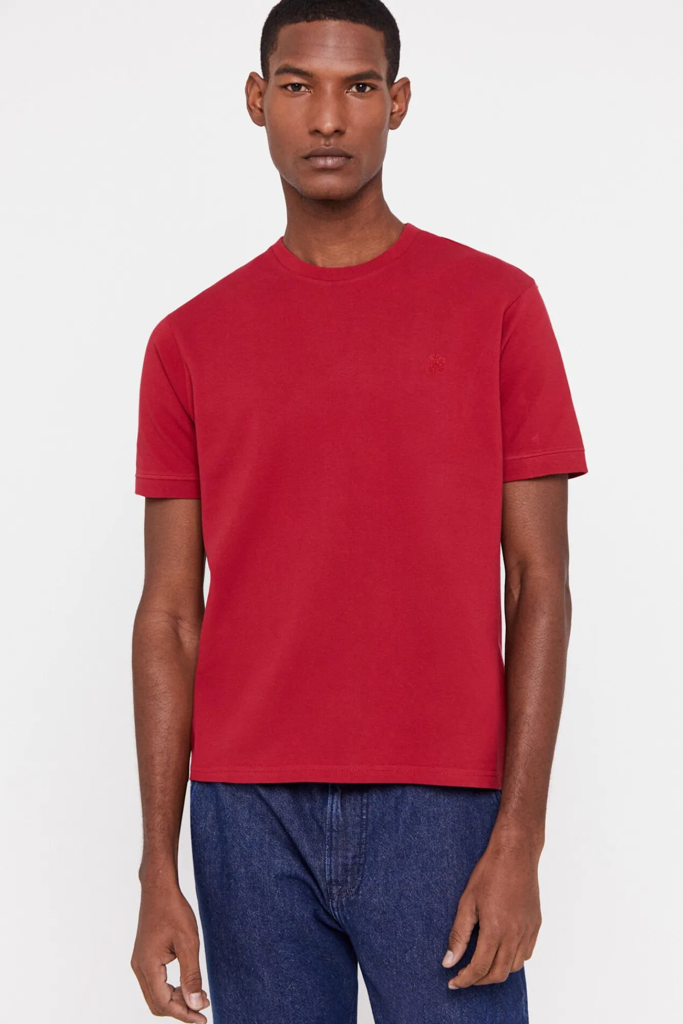 Camiseta Basica Pique^Cortefiel Cheap