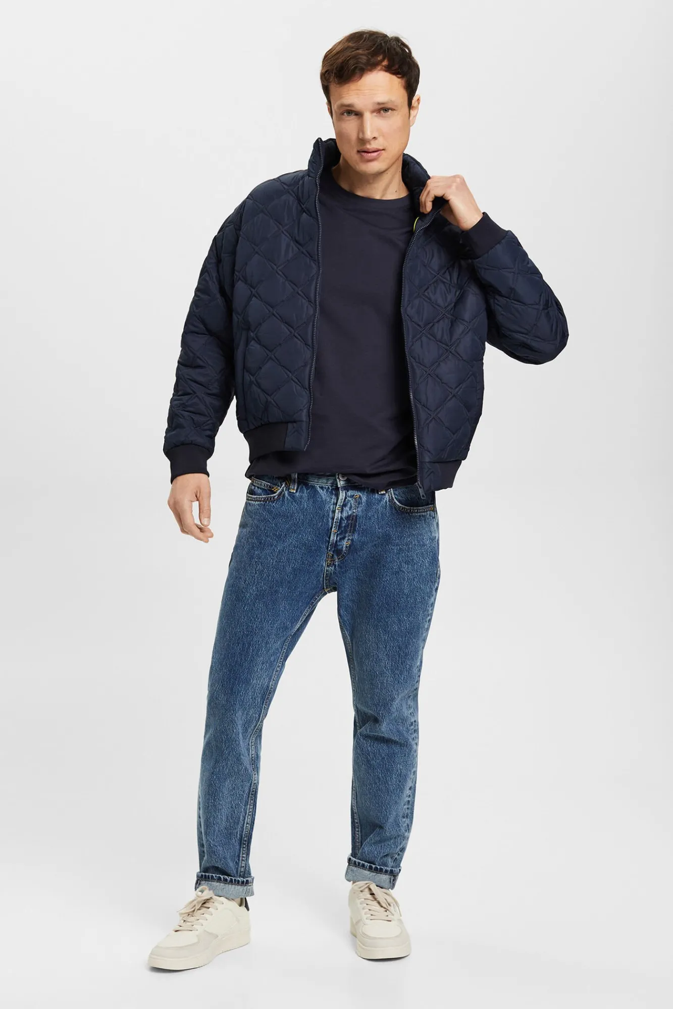 Camiseta Basica Slim Fit Algodon^Esprit Flash Sale