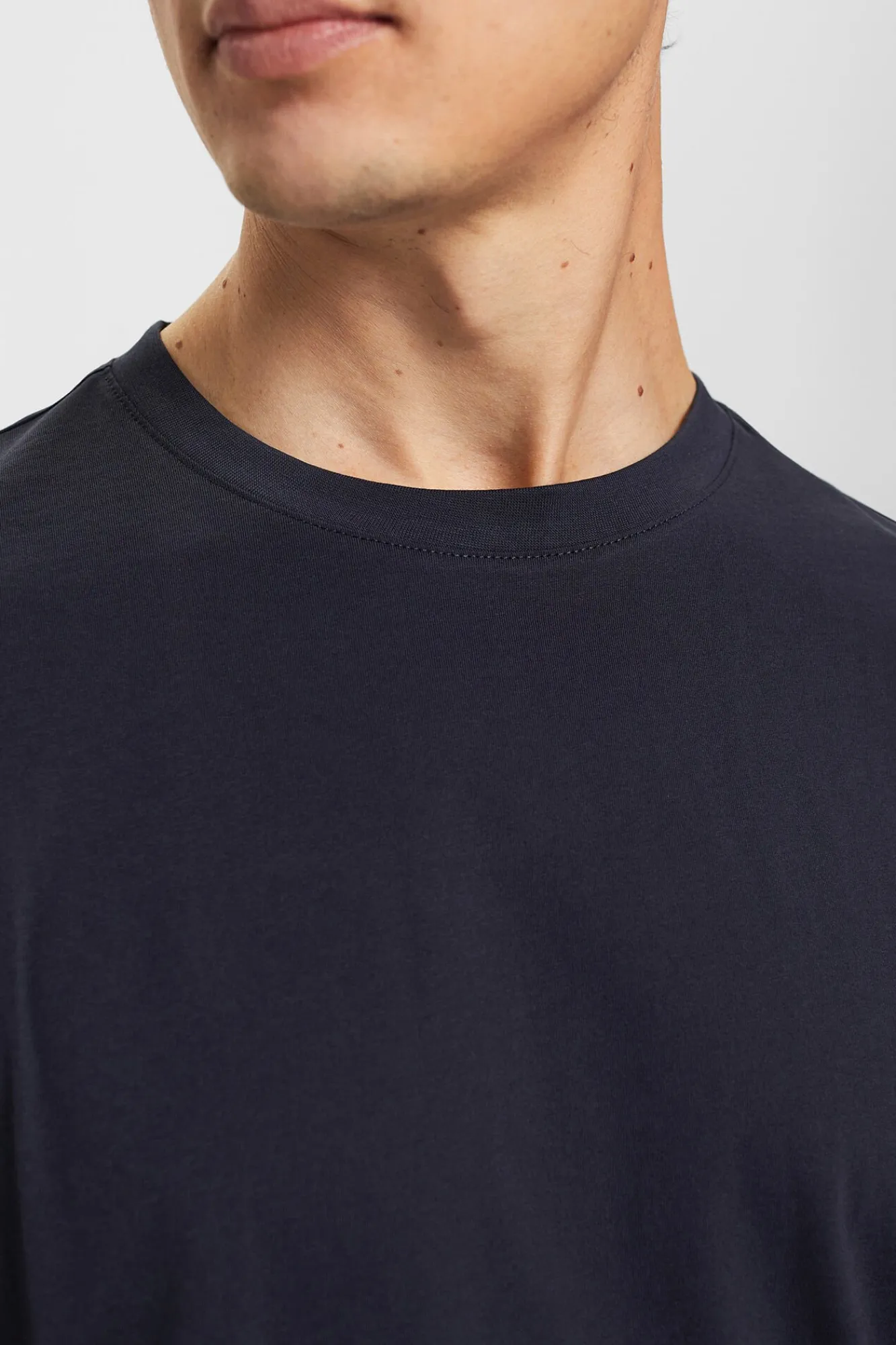 Camiseta Basica Slim Fit Algodon^Esprit Flash Sale