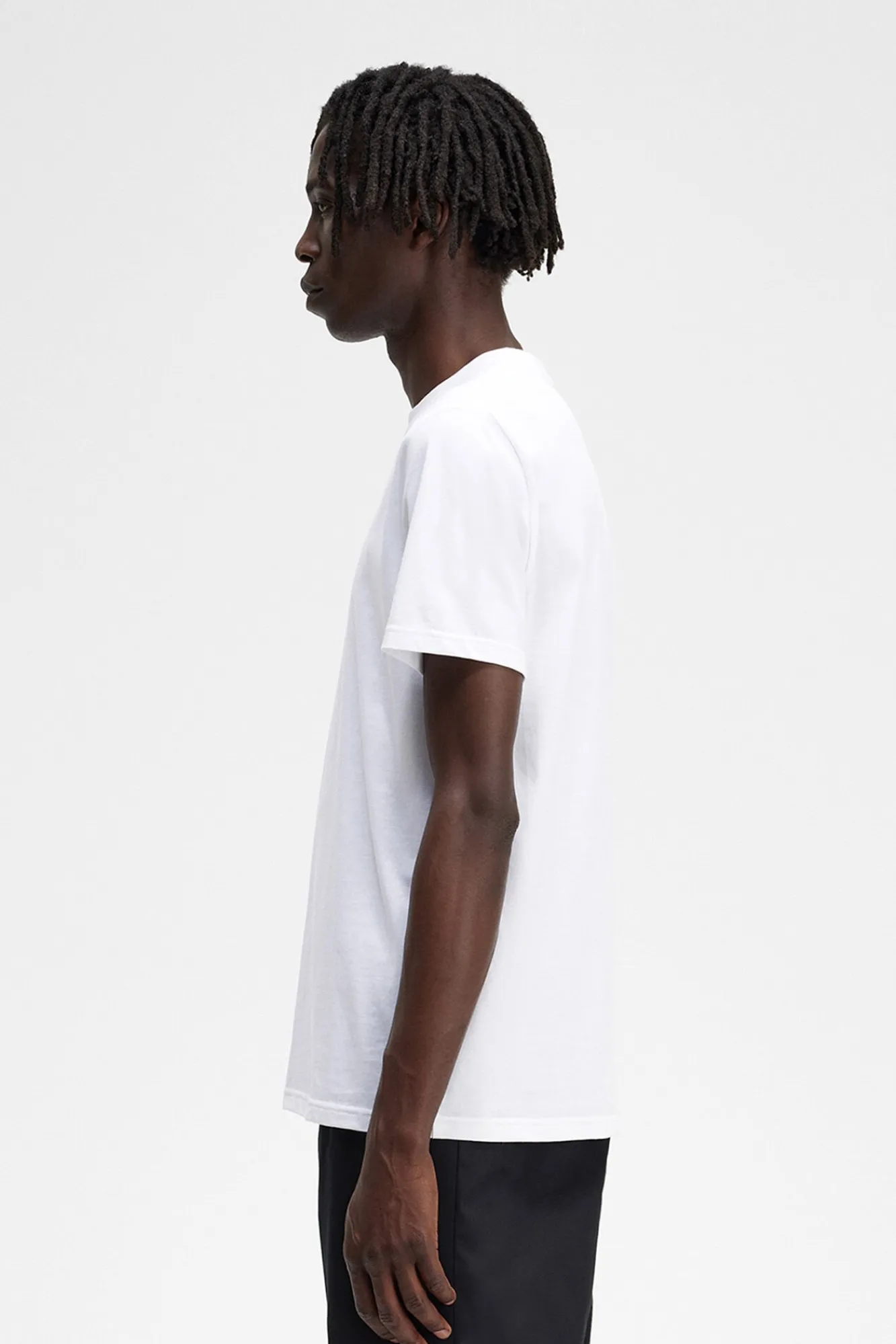 Camiseta Bordada^Fred Perry Fashion