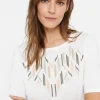Camiseta Bordado Geometrico^Cortefiel Best Sale