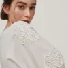 Camiseta Combinada Bordada^Pedro del Hierro Clearance