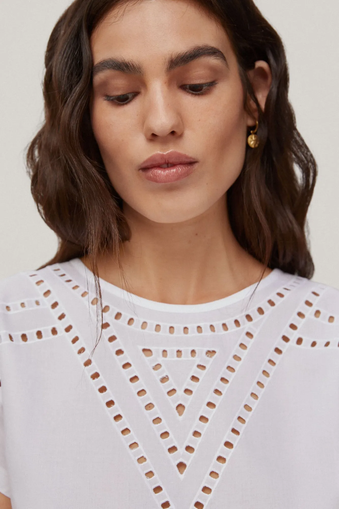 Camiseta Combinada Vainicas^Pedro del Hierro Best Sale