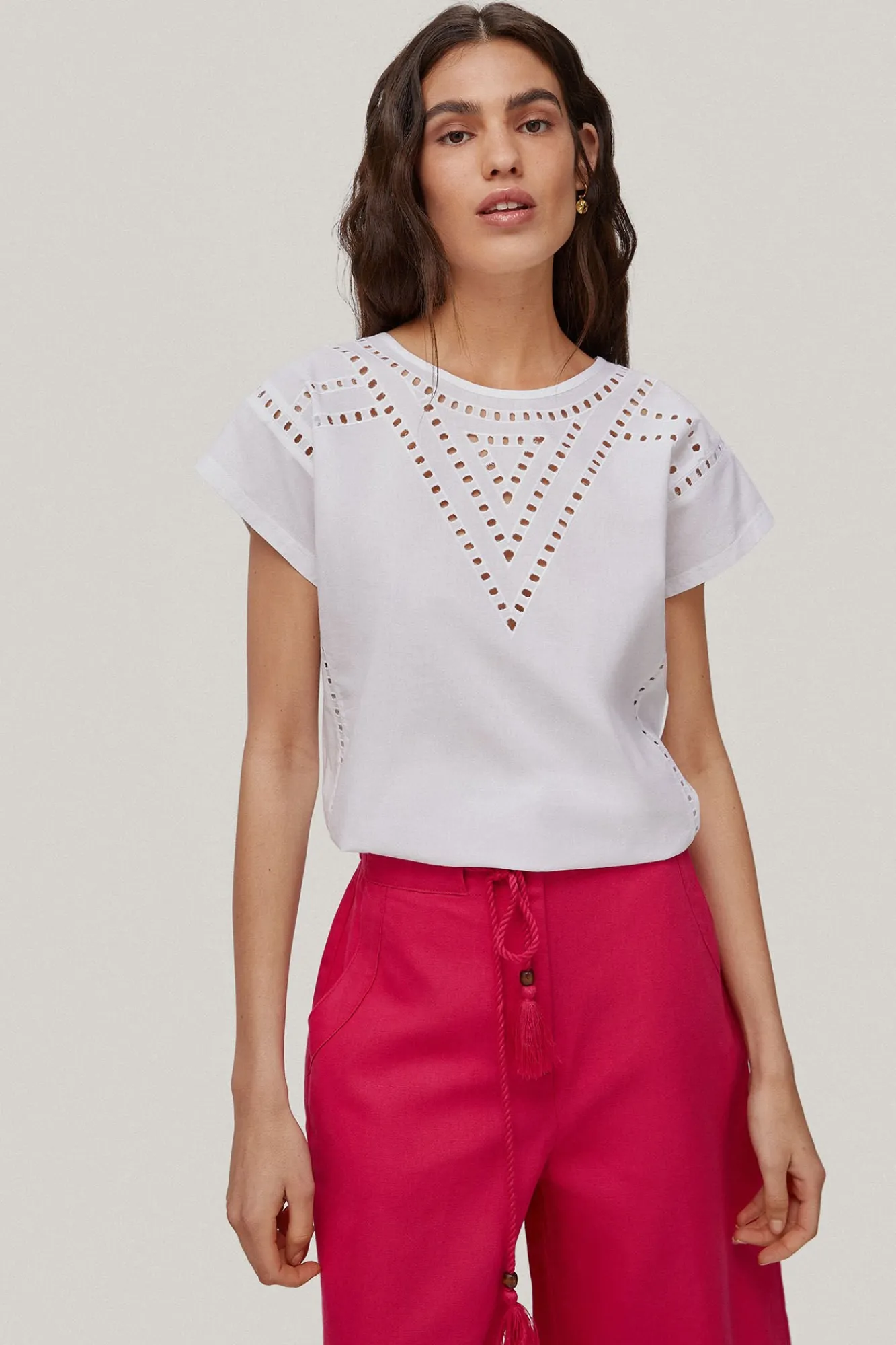 Camiseta Combinada Vainicas^Pedro del Hierro Best Sale