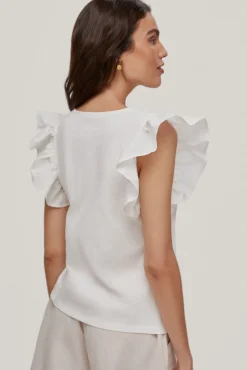 Camiseta Combinada Volantes^Pedro del Hierro Discount