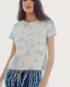 Camiseta Con Bajo De Flecos^Slowlove Online