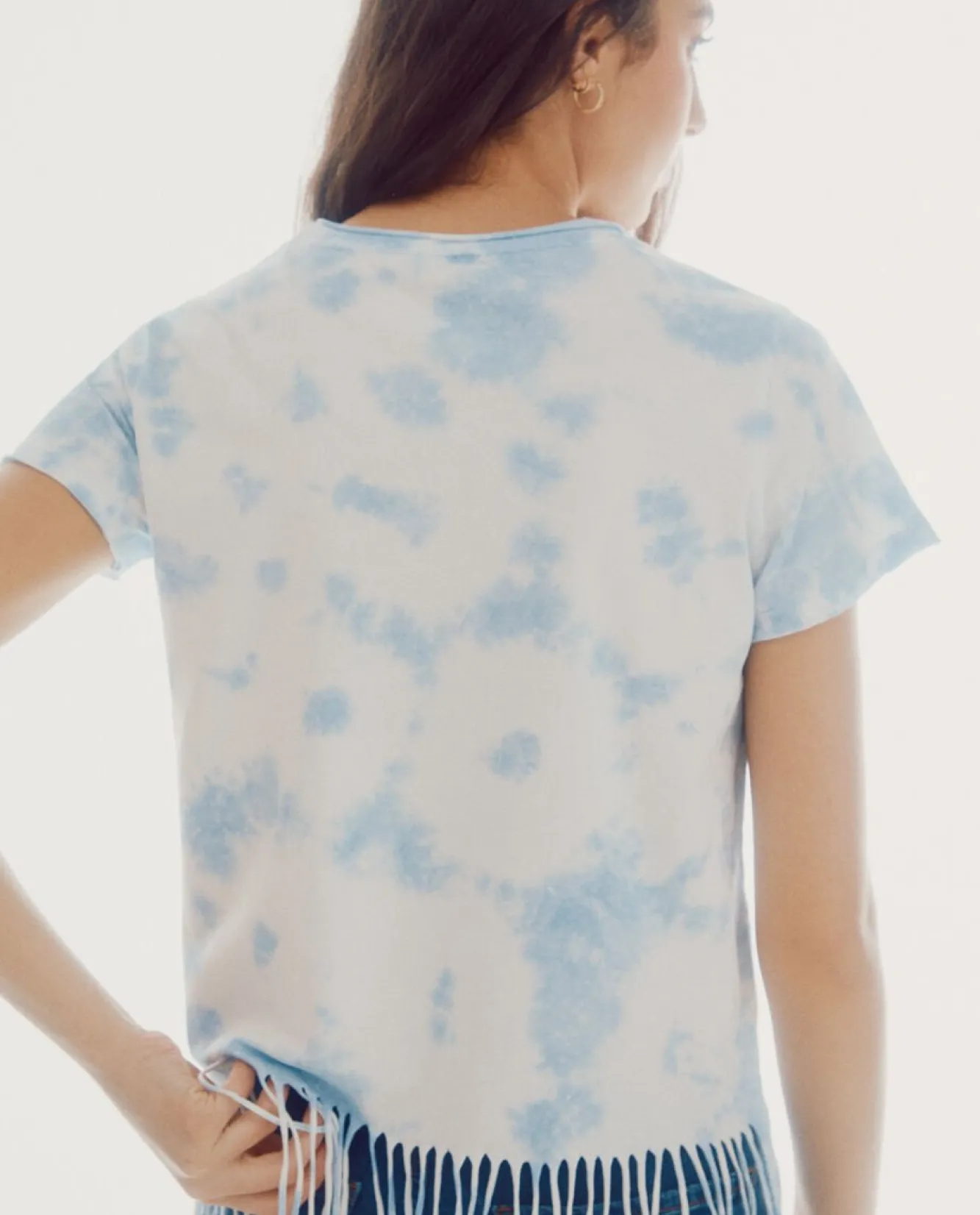 Camiseta Con Bajo De Flecos^Slowlove Online