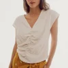 Camiseta Con Frunce^Slowlove Best