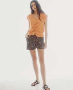 Camiseta Con Frunce^Slowlove Online