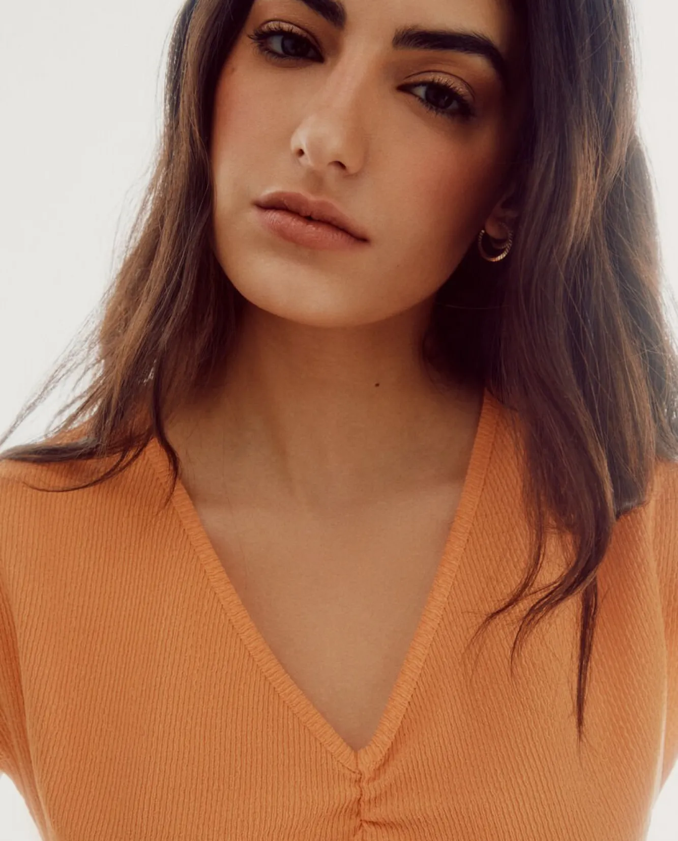 Camiseta Con Frunce^Slowlove Online