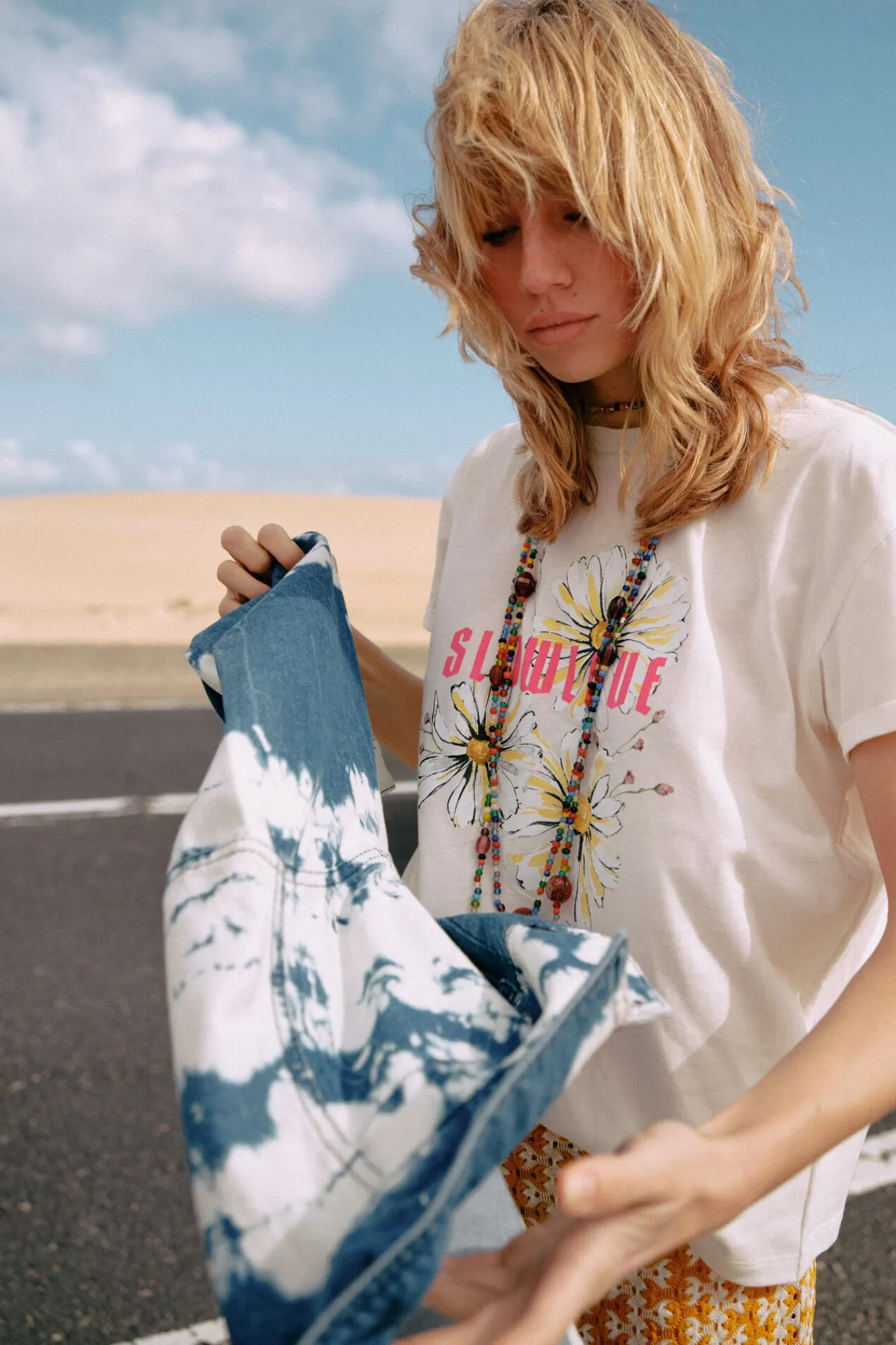 Camiseta Con Grafico^Slowlove Hot