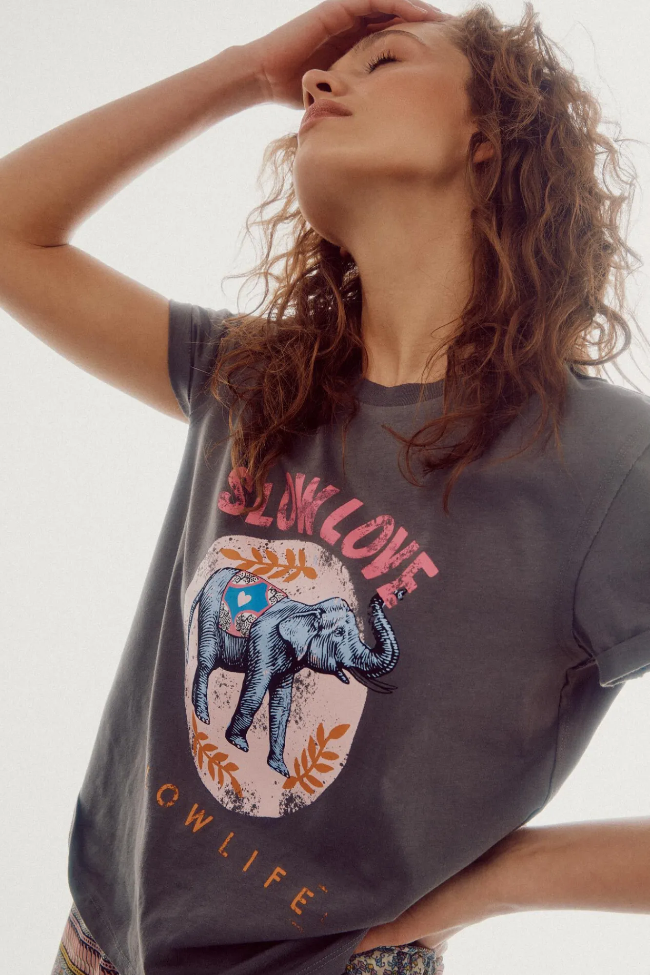 Camiseta Con Grafico^Slowlove Online