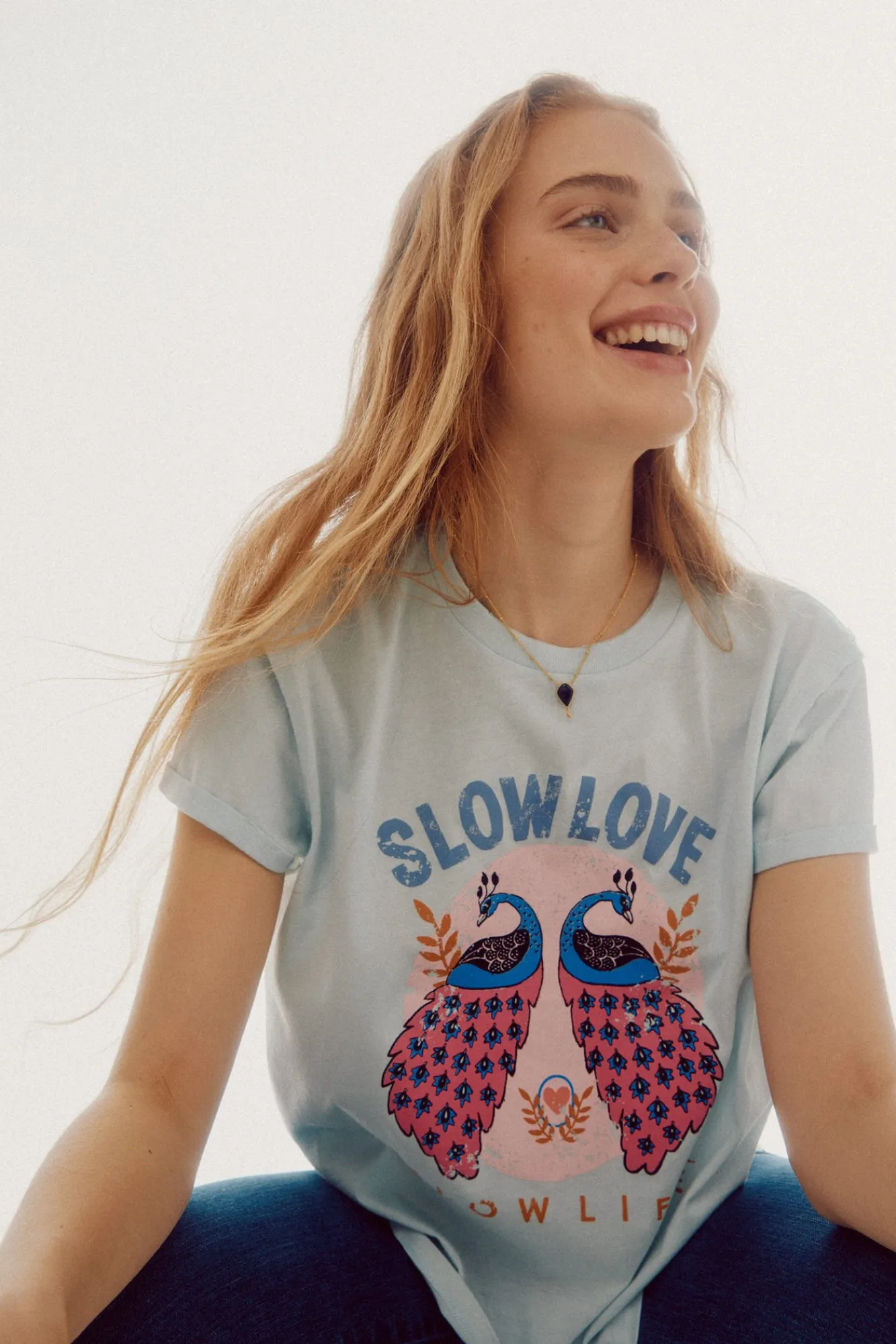 Camiseta Con Grafico^Slowlove New