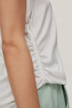Camiseta Con Logo Y Frunces^Pedro del Hierro Hot