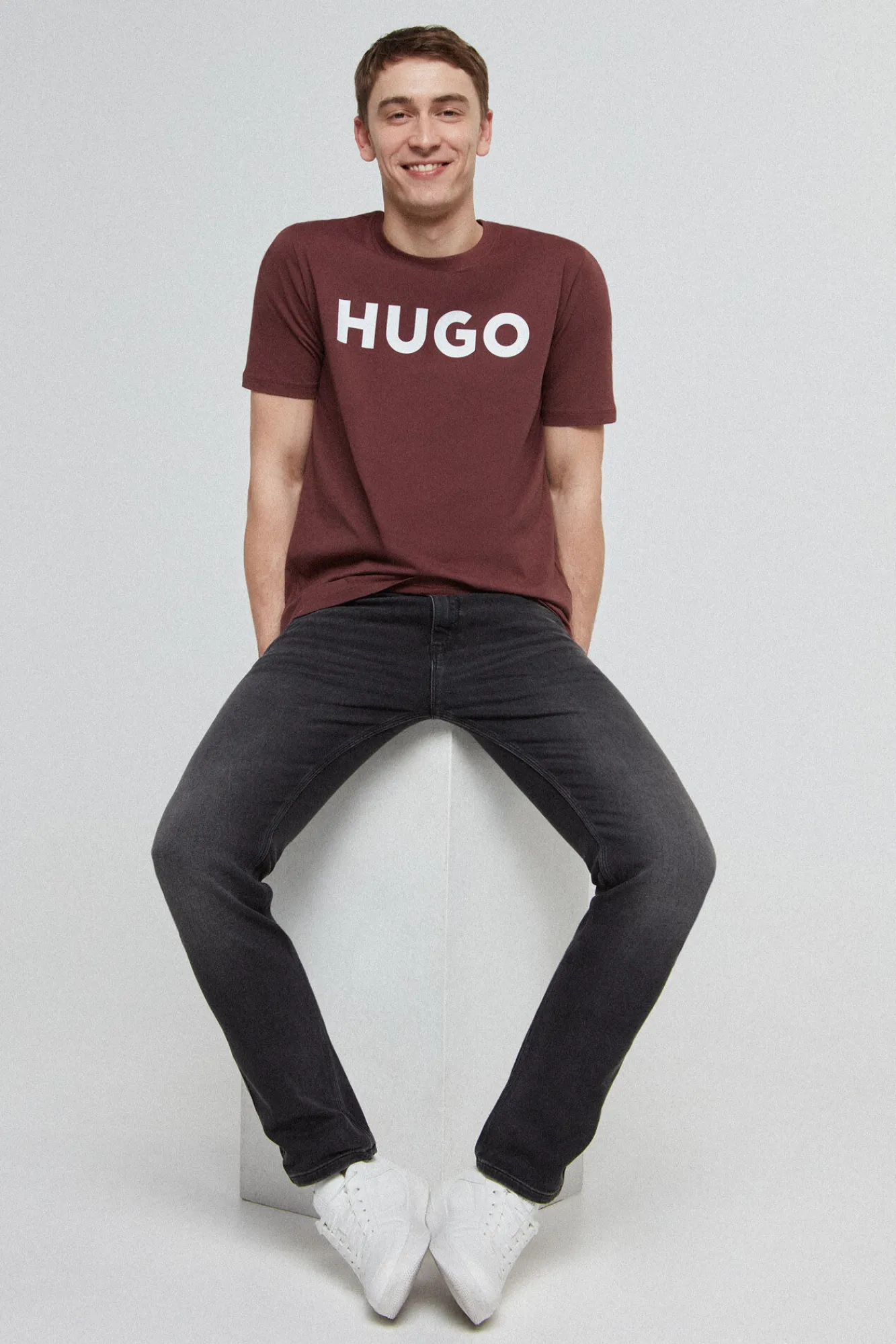 Camiseta De Manga Corta^HUGO Hot