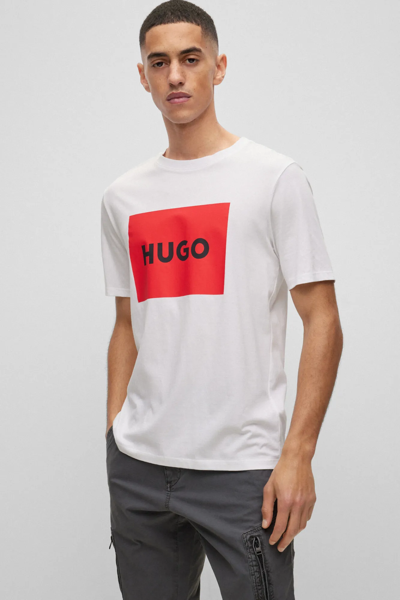 Camiseta De Manga Corta^HUGO Discount