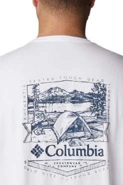 Camiseta De Manga Corta Con Estampado En La Espalda Rockaway River™ Para Hombre^Columbia Best