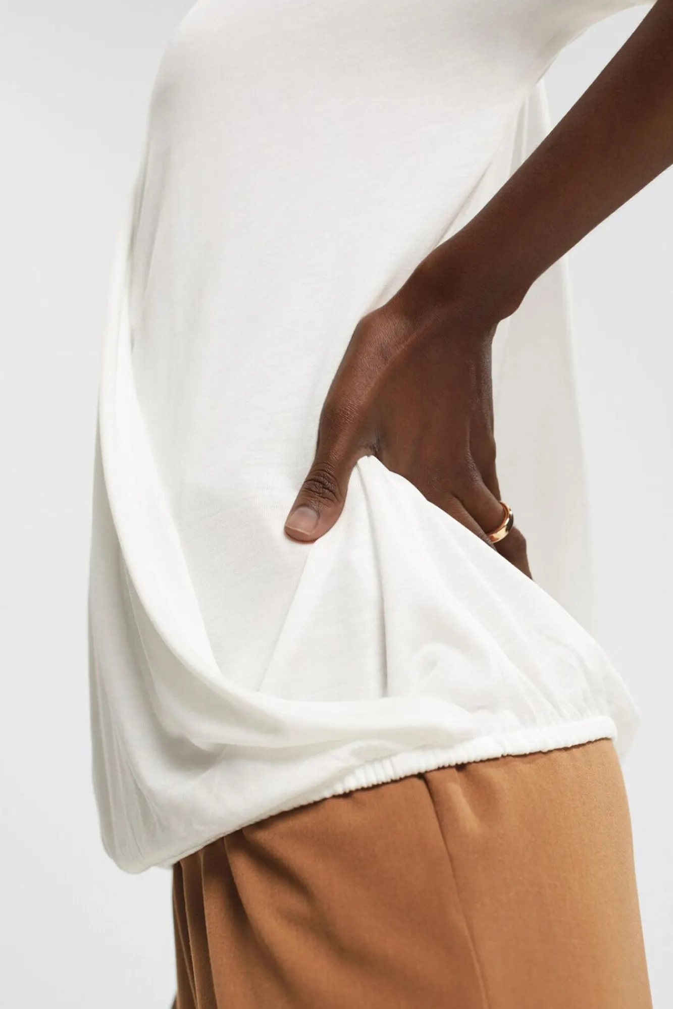 Camiseta Efecto Cruzado Con Tencel™^Esprit Online