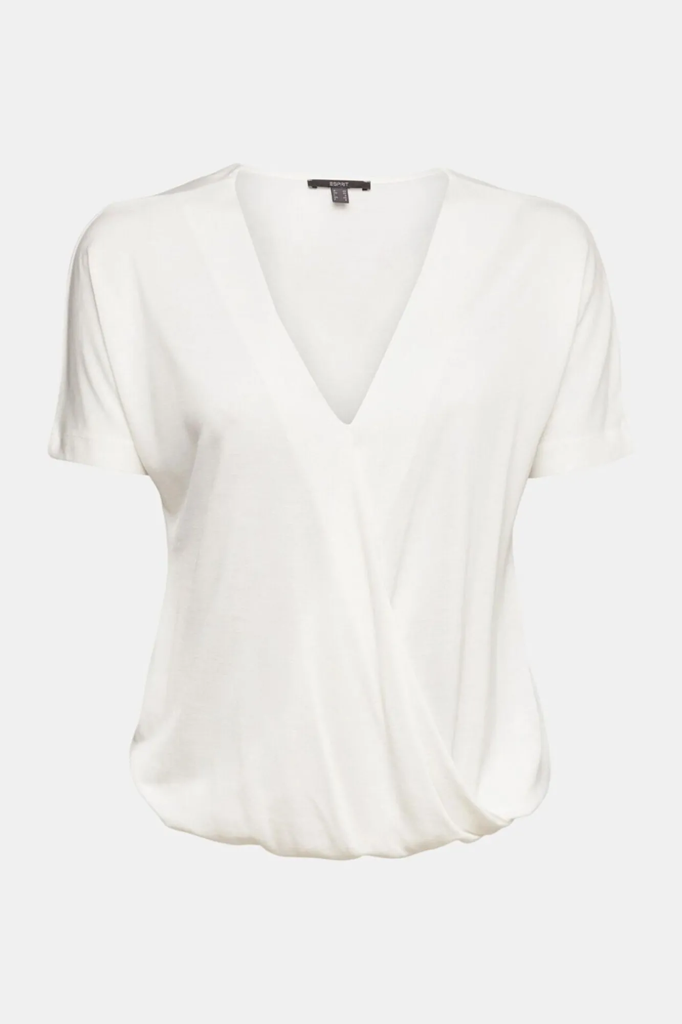 Camiseta Efecto Cruzado Con Tencel™^Esprit Online