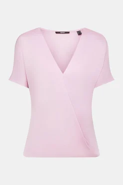 Camiseta Efecto Cruzado Con Tencel™^Esprit Shop