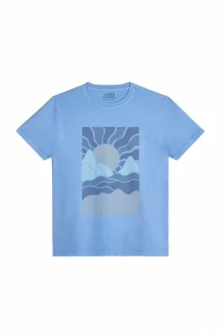Camiseta Grafica Puesta De Sol Delantero^Ooto Cheap
