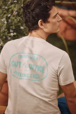 Camiseta Grafica Texto Trasero^Ooto Store