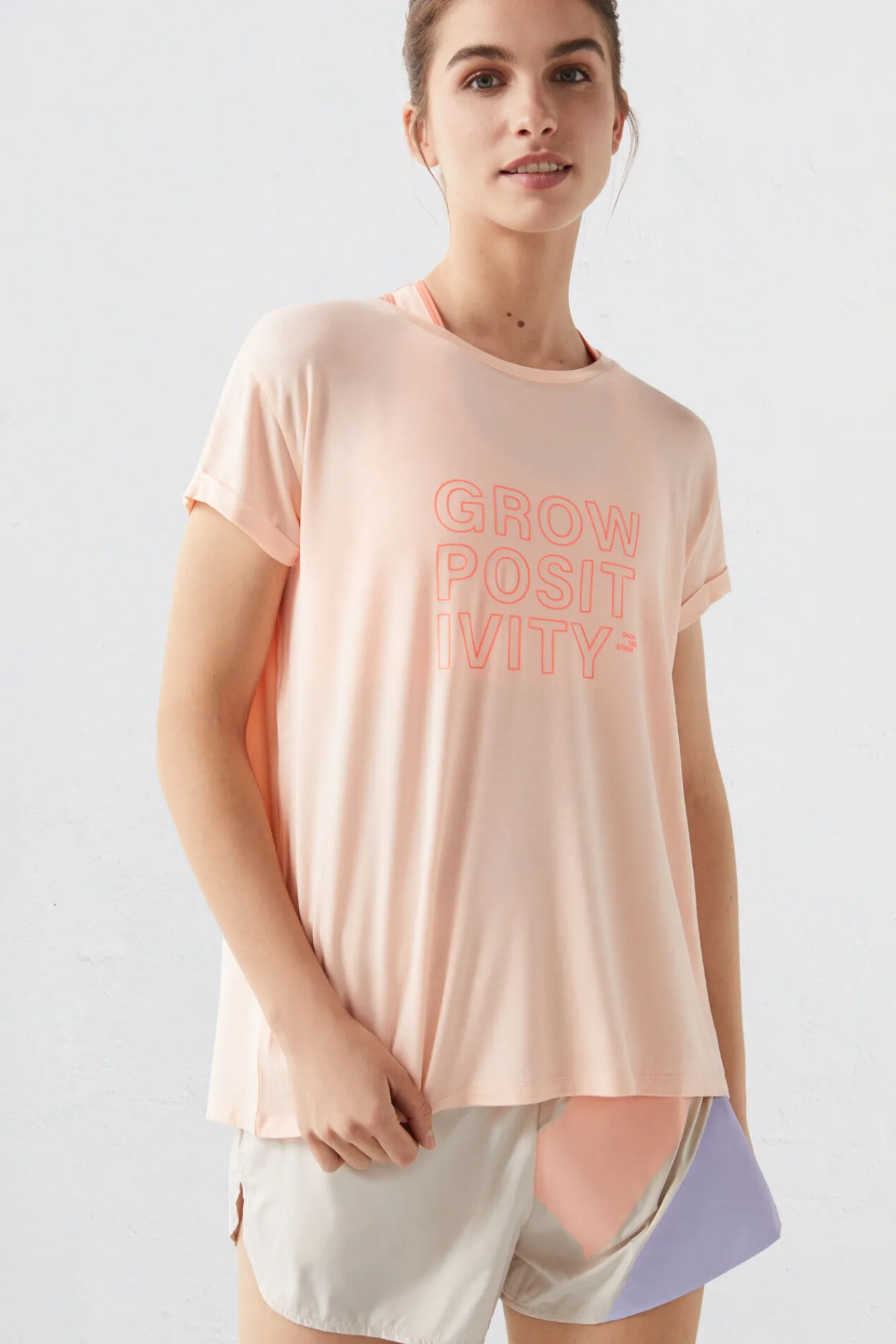 Camiseta Lenzing™ Tencel™ Naranja^Dash and Stars Online