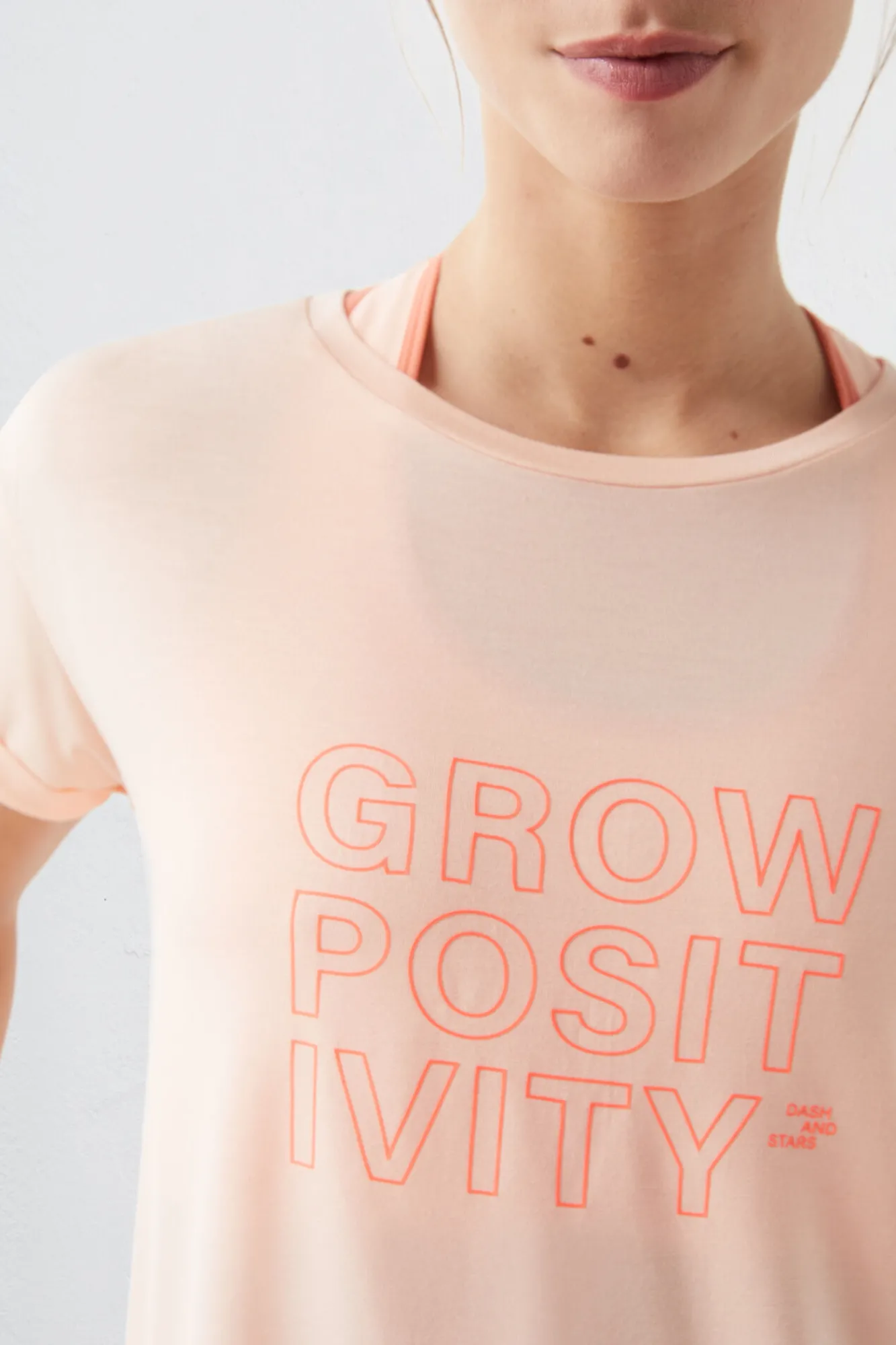 Camiseta Lenzing™ Tencel™ Naranja^Dash and Stars Online