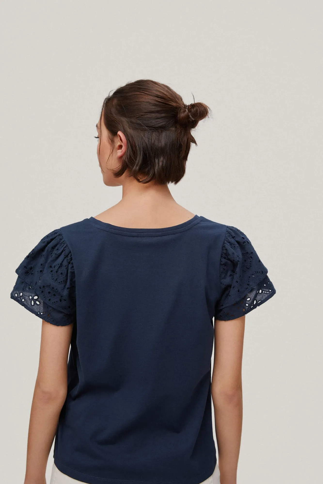 Camiseta Lisa Manga Corta Calado^Pedro del Hierro Hot
