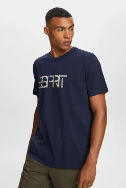 Camiseta Logo Multicolor Algodon Sostenible^Esprit Discount