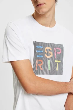 Camiseta Logo Multicolor Algodon^Esprit Cheap
