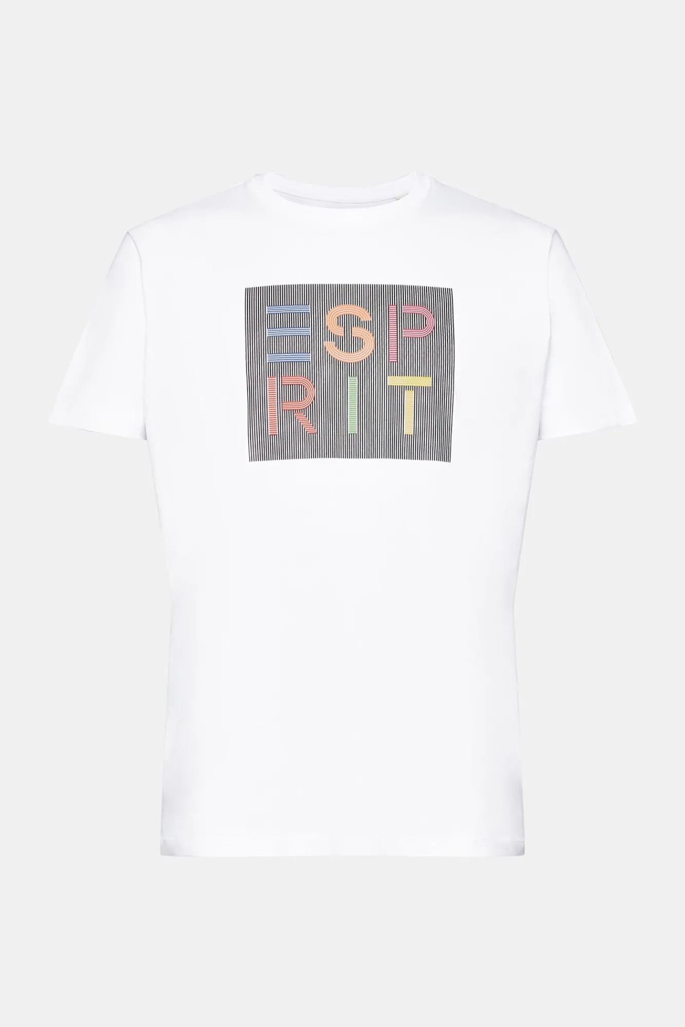 Camiseta Logo Multicolor Algodon^Esprit Cheap