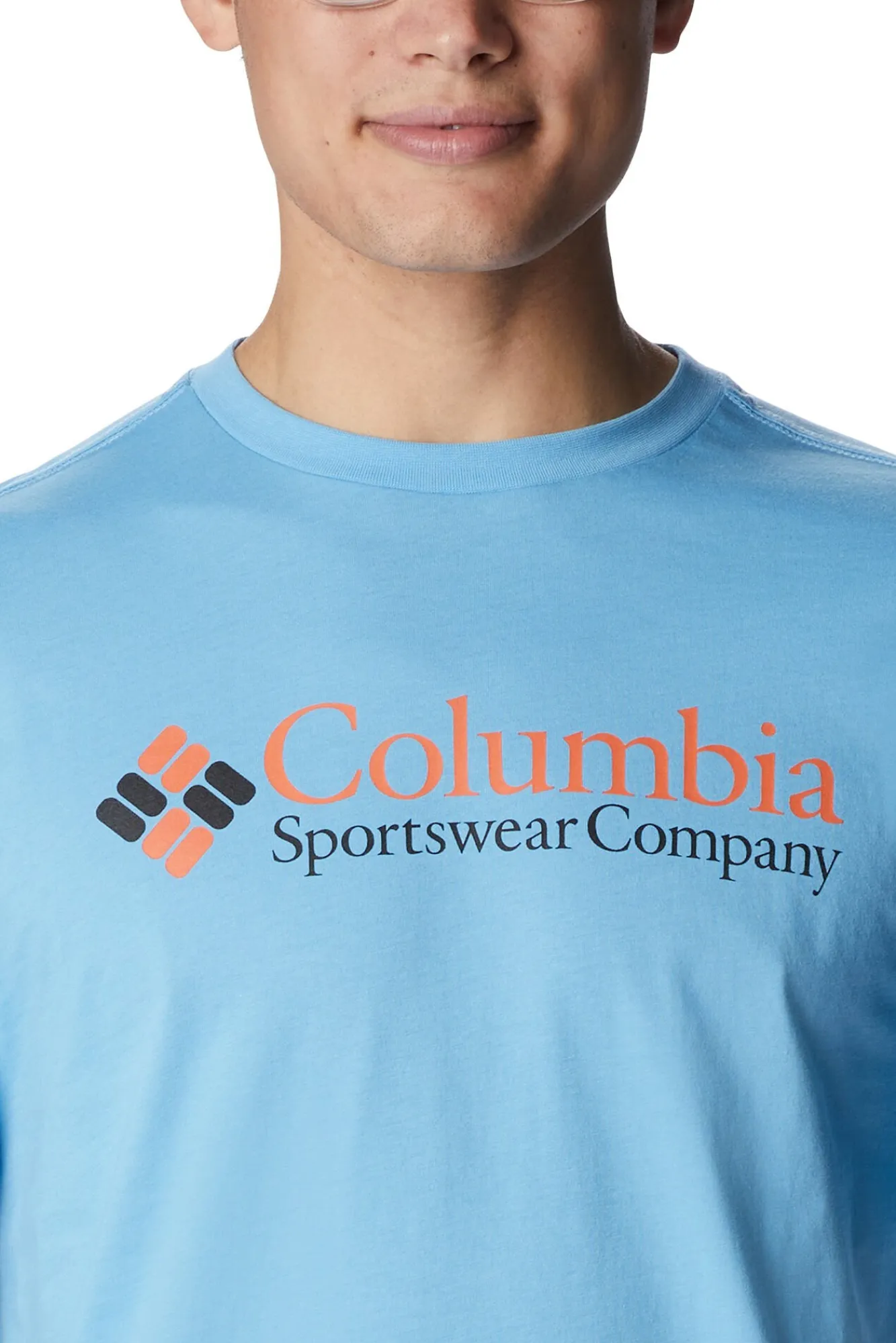 Camiseta Manga Corta Csc Basic Logo™^Columbia Hot
