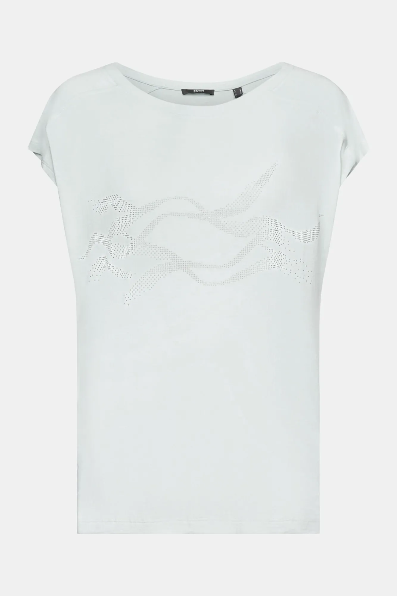 Camiseta Manga Corta Estampado Abstracto Viscosa^Esprit Discount