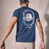 Camiseta Print Trasero Puesta De Sol^Ooto Best