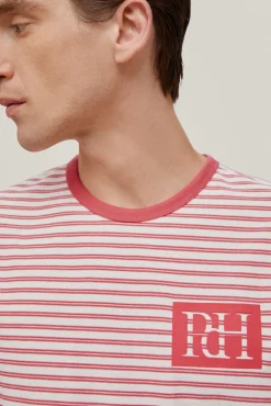 Camiseta Rayas Logo^Pedro del Hierro Cheap