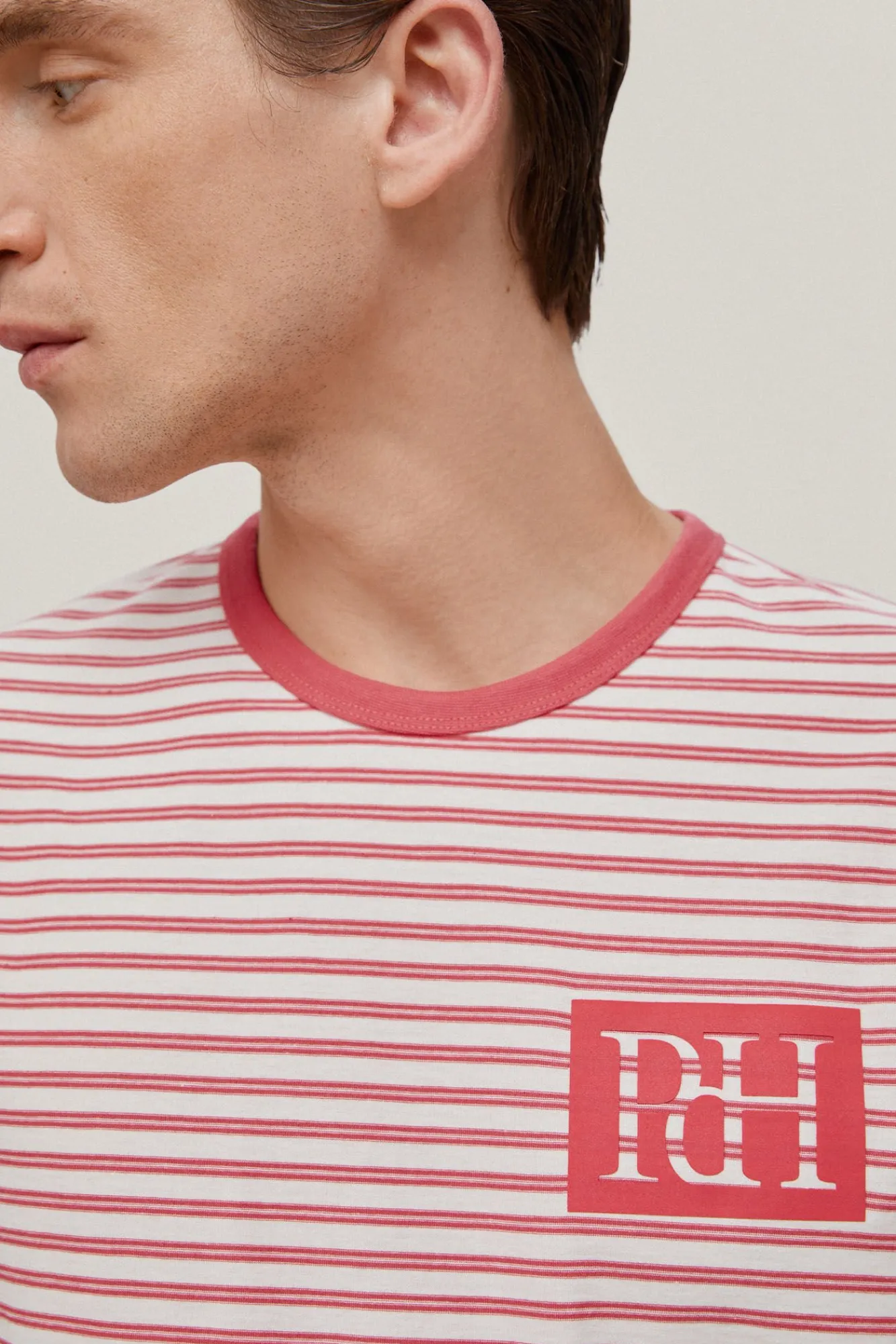 Camiseta Rayas Logo^Pedro del Hierro Cheap
