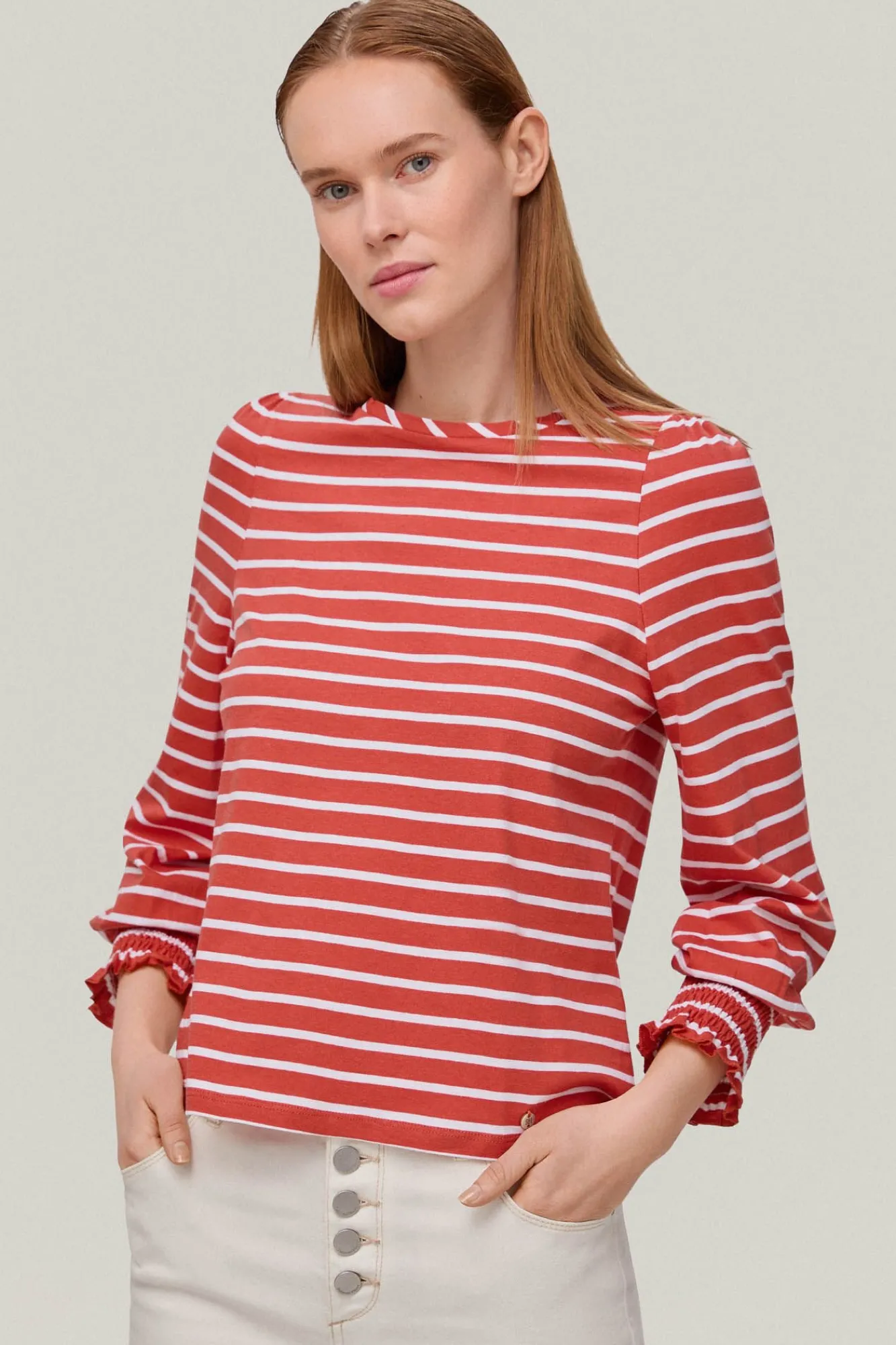 Camiseta Rayas Manga Larga^Pedro del Hierro Cheap