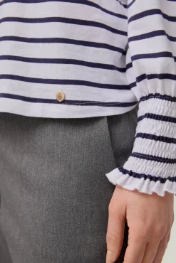 Camiseta Rayas Manga Larga^Pedro del Hierro Online