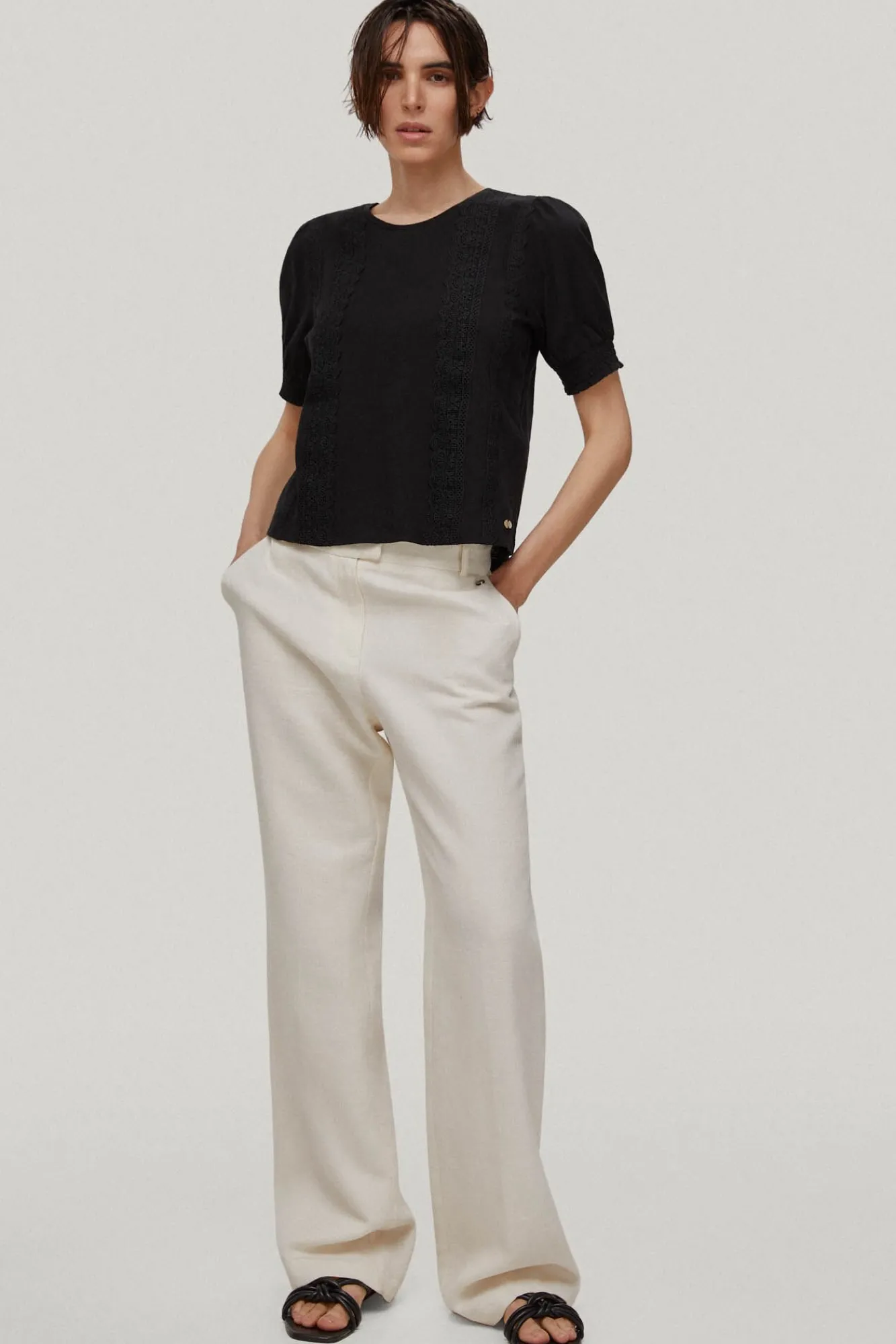 Camiseta Romantica Manga Corta^Pedro del Hierro Fashion