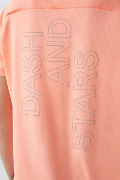 Camiseta Tecnica Transpirable Naranja^Dash and Stars Store