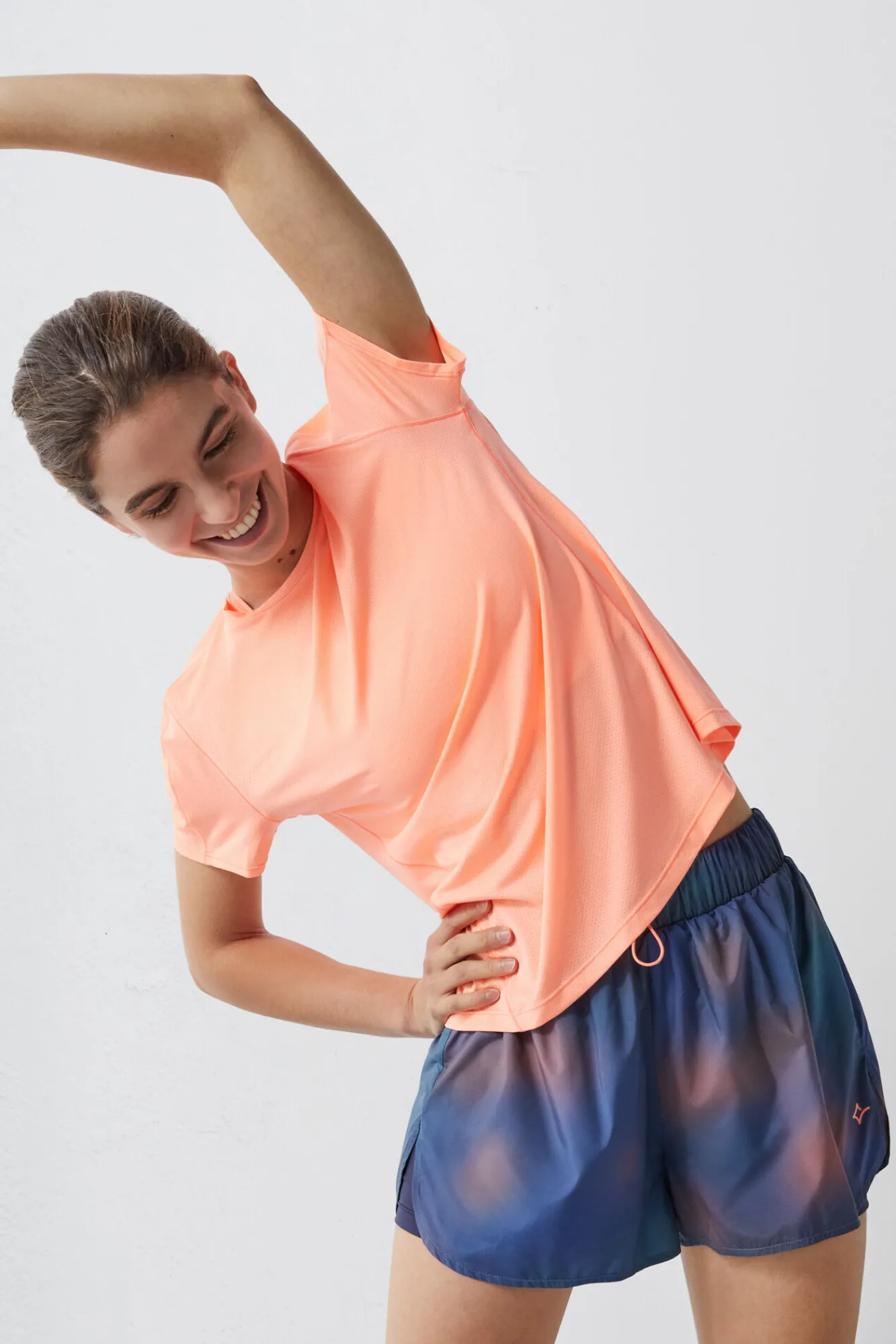 Camiseta Tecnica Transpirable Naranja^Dash and Stars Store