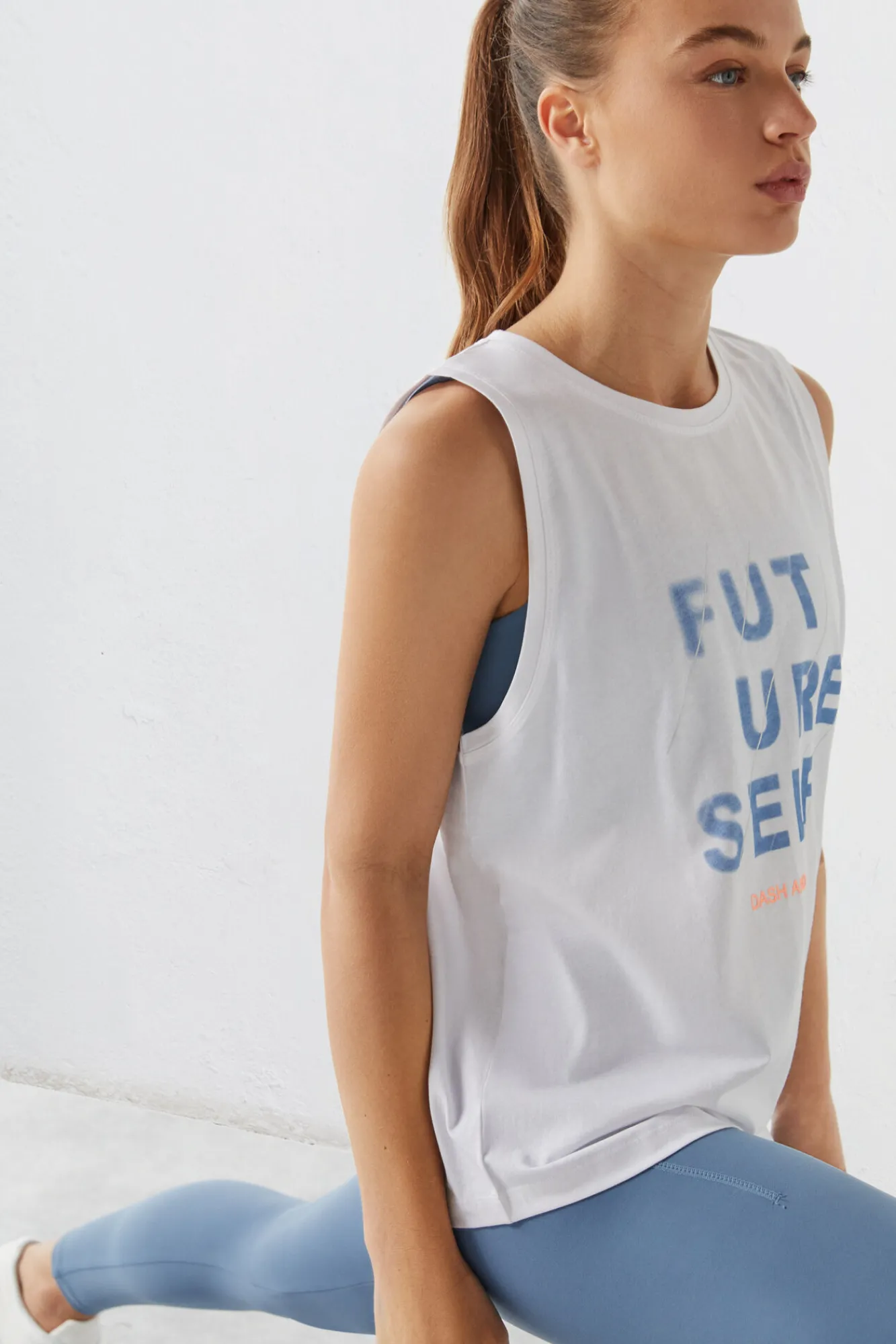 Camiseta Tirantes 100% Algodon Blanco^Dash and Stars Fashion