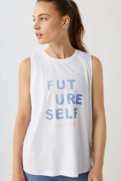 Camiseta Tirantes 100% Algodon Blanco^Dash and Stars Fashion