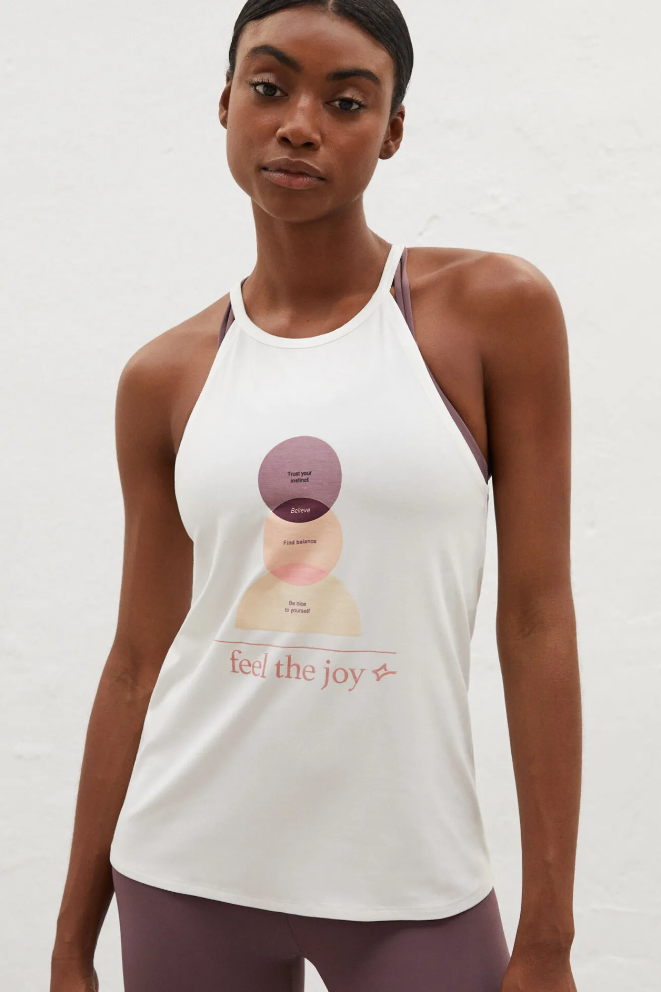 Camiseta Tirantes Halter Blanca^Dash and Stars Best Sale