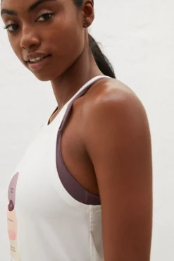 Camiseta Tirantes Halter Blanca^Dash and Stars Best Sale
