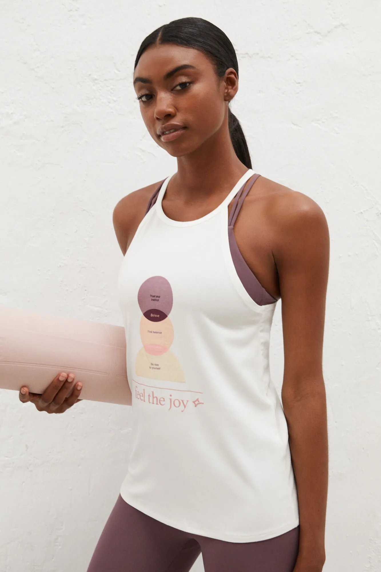 Camiseta Tirantes Halter Blanca^Dash and Stars Best Sale