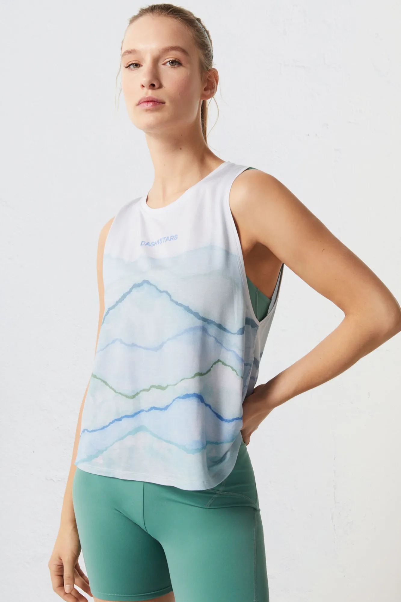 Camiseta Tirantes Lenzing™ Tencel™ Estampado^Dash and Stars Store